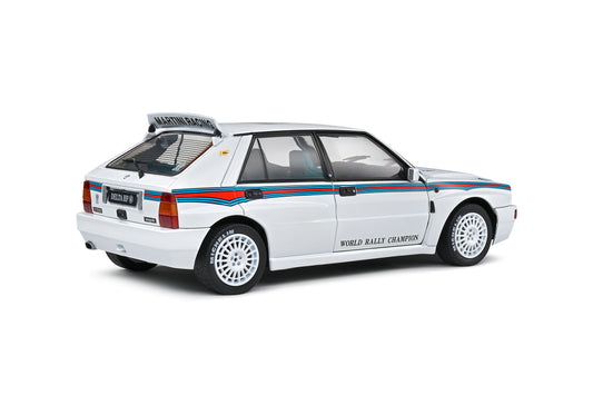 Solido 1:18 die cast 1992 Lancia Delta HF Integrale EVO 1 Martini 6 White