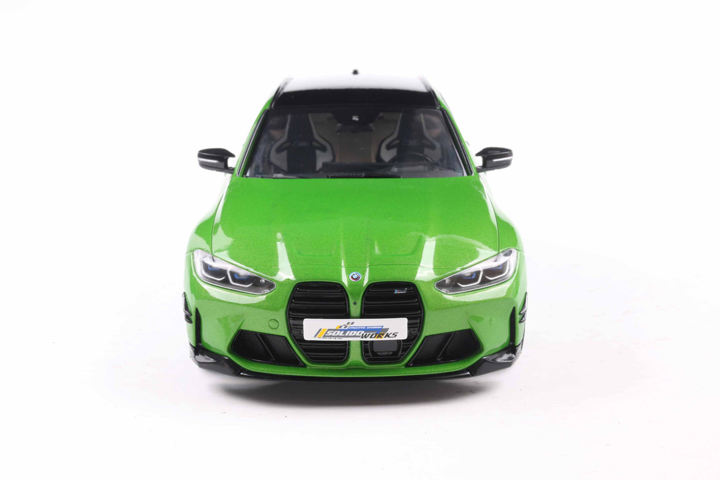 Solido 1:18 die cast 2024 BMW Competition M3 XDrive Touring Wagon Metallic Green