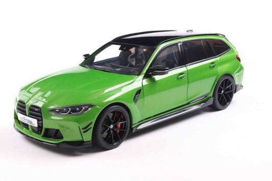 Solido 1:18 die cast 2024 BMW Competition M3 XDrive Touring Wagon Metallic Green