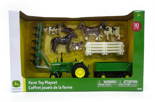 Ertl 1:32 die cast John Deere Farm Toy Playset with Tractor