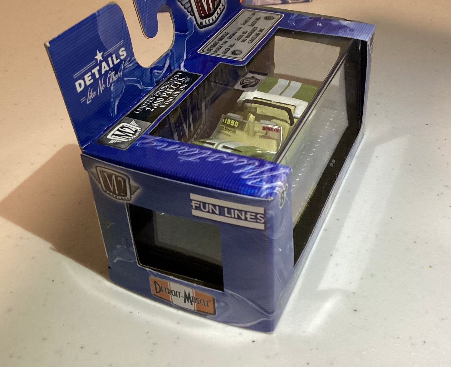 M2 Machines 1:64 die cast 1968 Mustang Shelby GT500KR