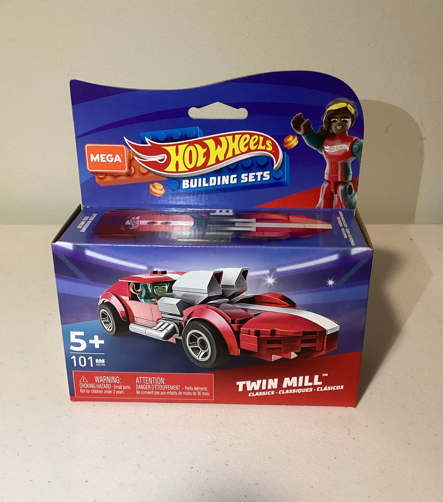 Hot Wheels Twin Mill MEGA Construx Building Set