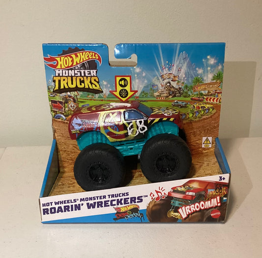 Hot Wheels 1:43 Roarin’ Wreckers Demo Derby Monster Truck