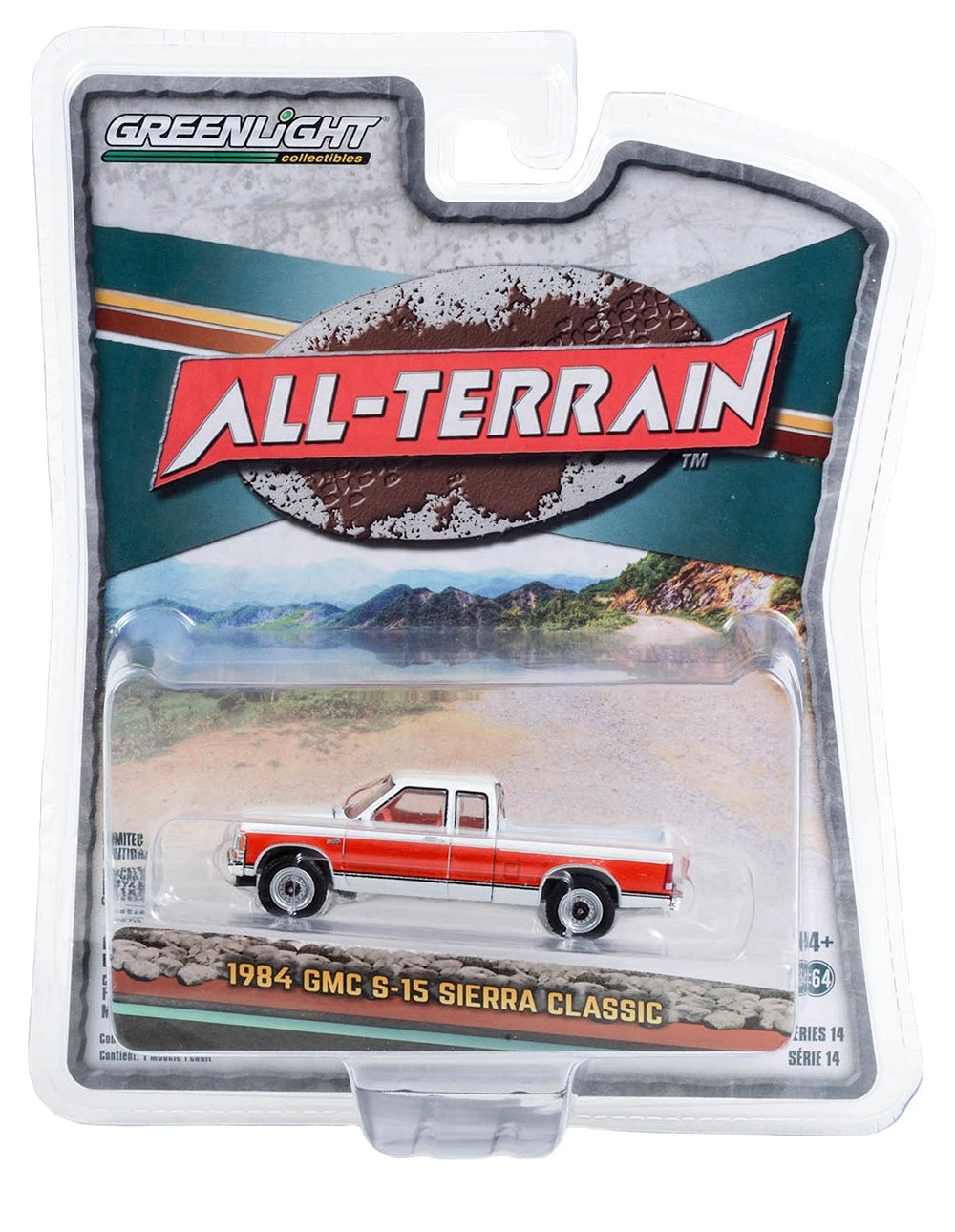 Greenlight 1:64 die cast 1984 GMC S-15 Sierra Classic Pickup Truck