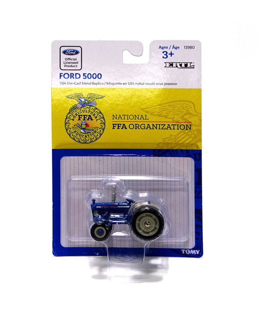 Ertl 1:64 die cast Ford 5000 Toy Farm Tractor with FFA Logo