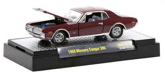 M2 Machines 1:64 die cast 1968 Mercury Cougar 390