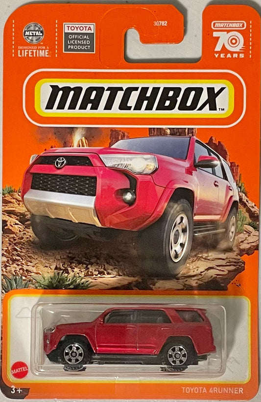 Matchbox 1:64 die cast Toyota 4Runner