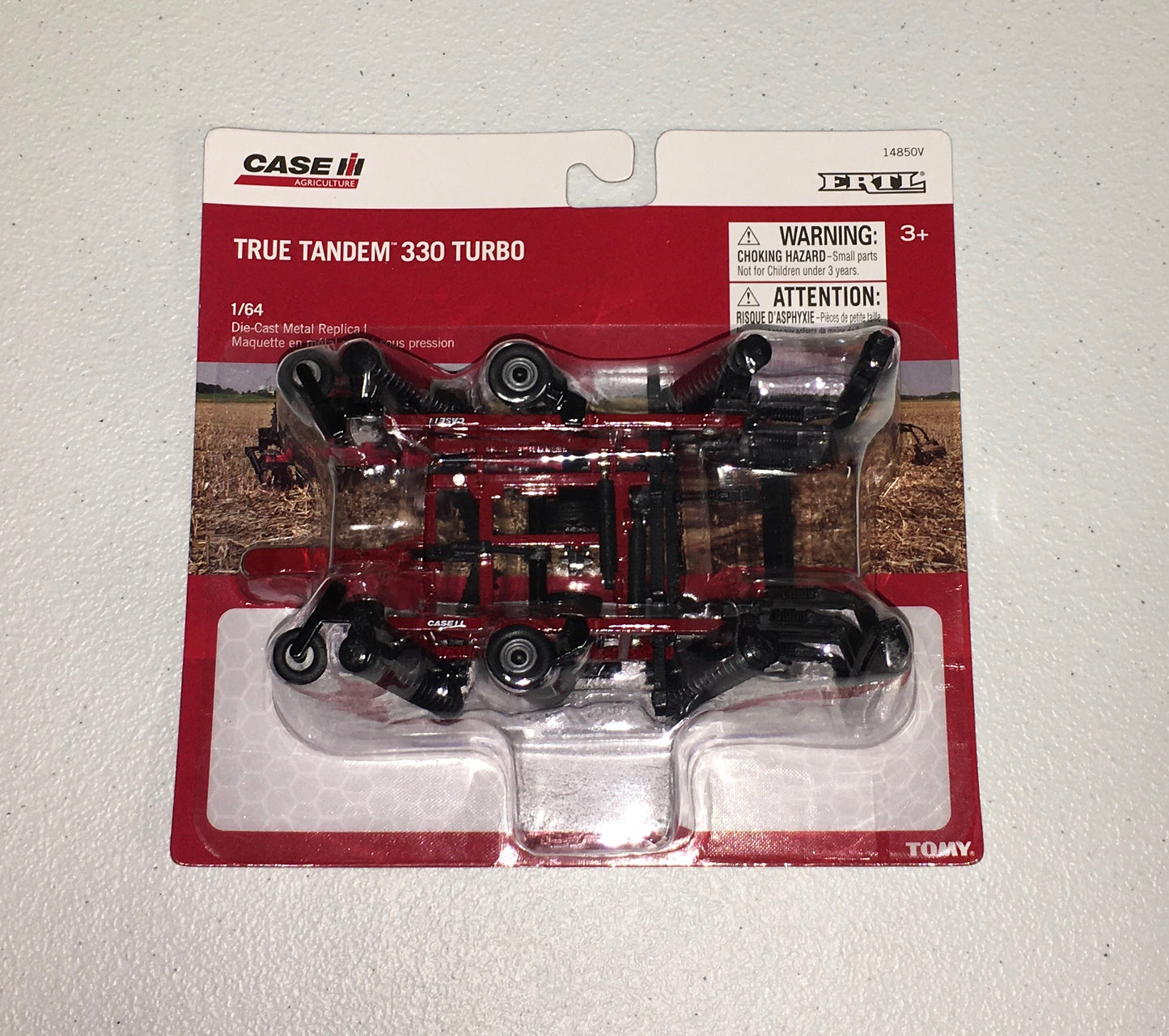 Ertl 1:64 die cast Case IH True Tandem 330 Turbo Disk