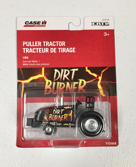Ertl 1:64 die cast Case IH Toy Tractor Puller "Dirt Burner"