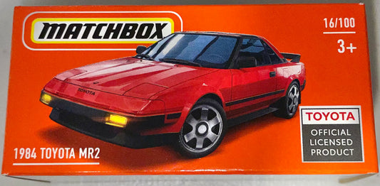 Matchbox 1:64 die cast 1984 Toyota MR2