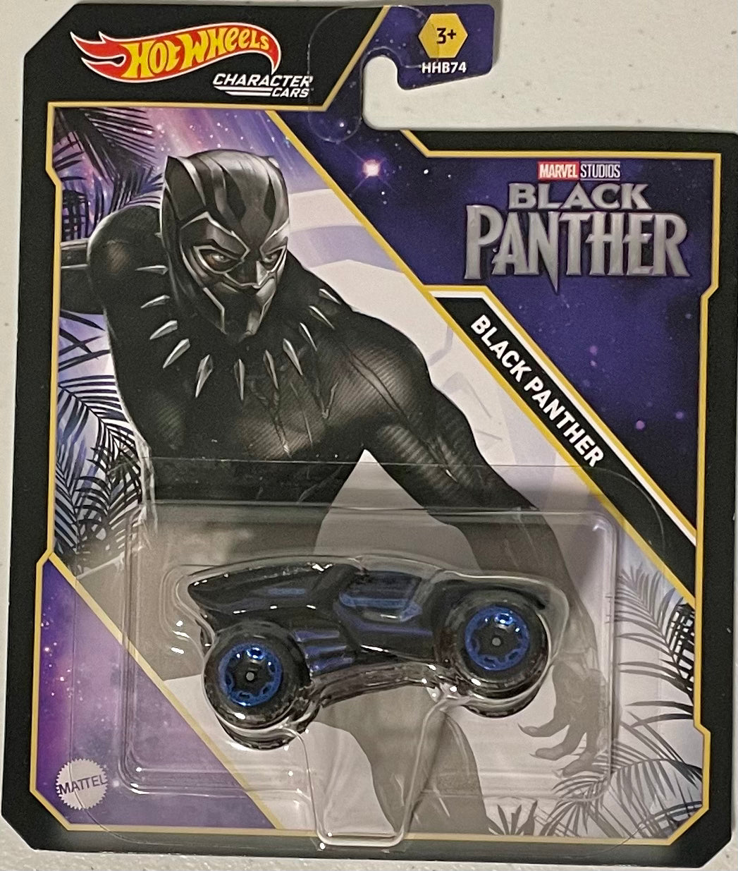 Hot Wheels 1:64 die cast Black Panther