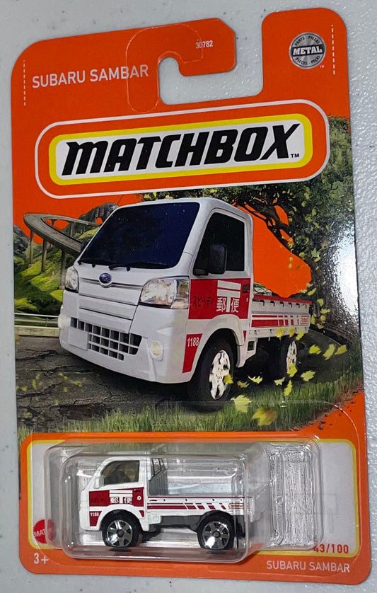 Matchbox 1:64 die cast Subaru Sambar
