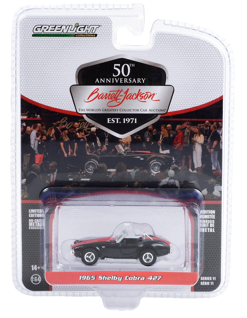 Greenlight 1:64 die cast 1965 Shelby Cobra 427