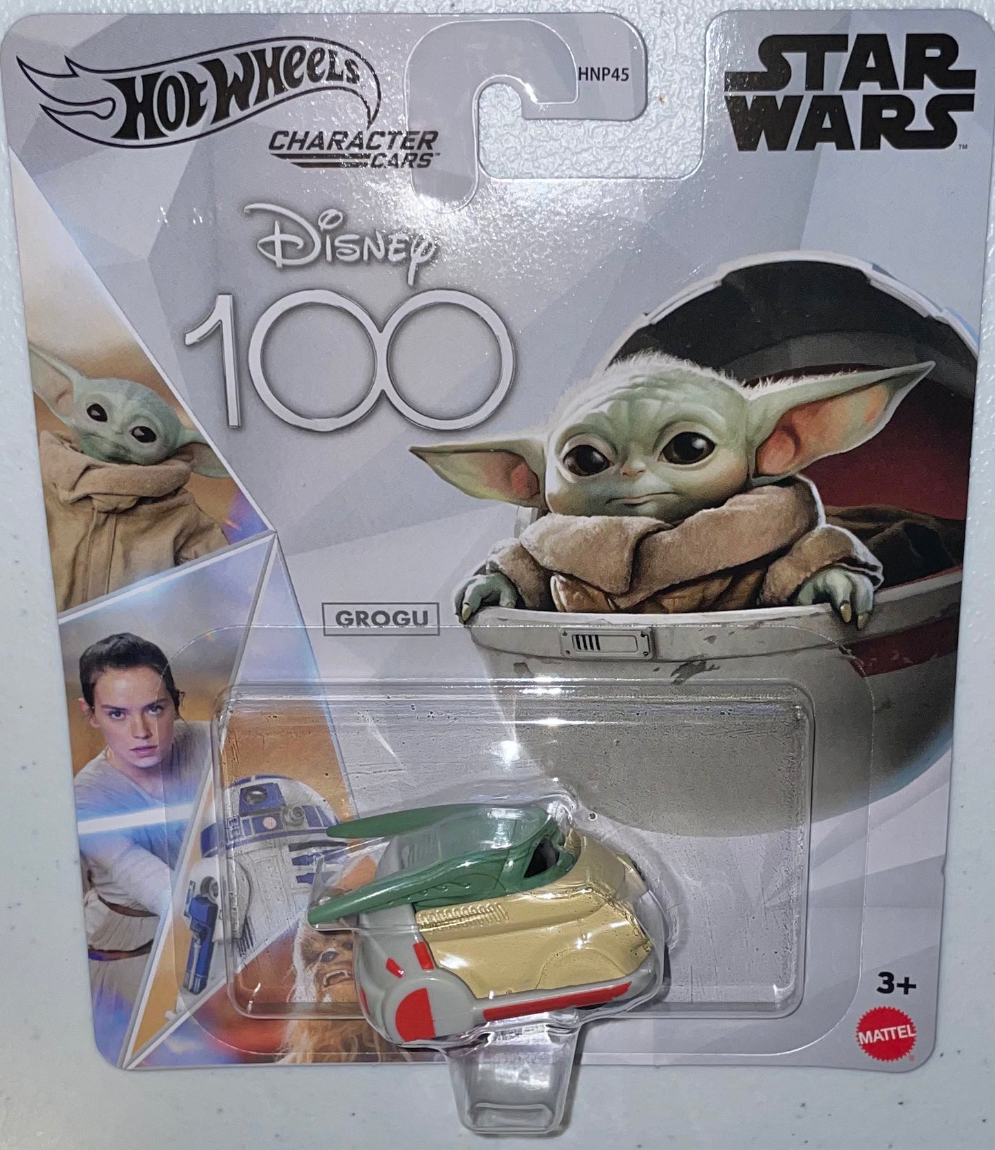 Hot Wheels Disney 100th 1:64 die cast Grogu Vehicle