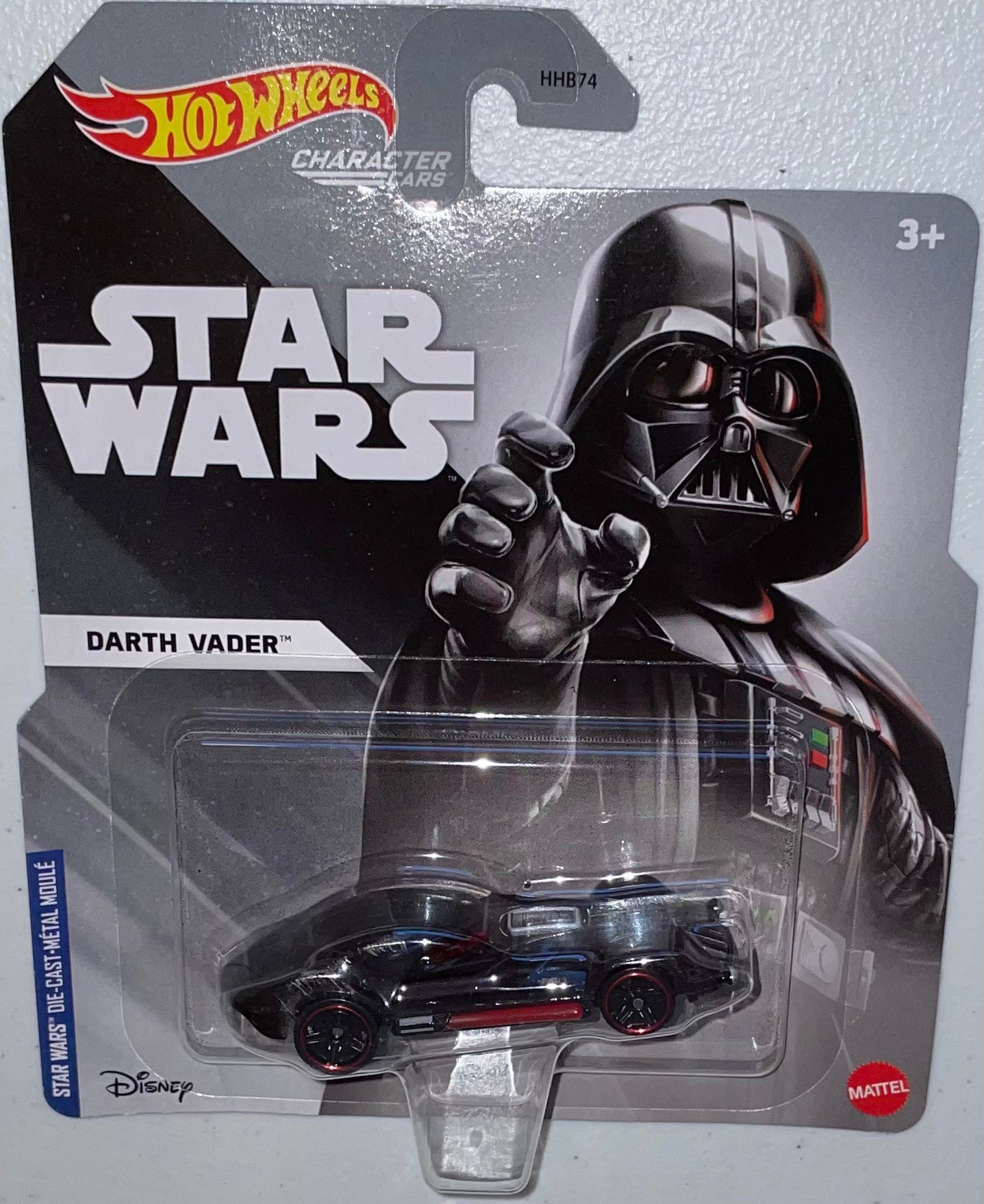 Hot Wheels 1:64 die cast Darth Vader Vehicle