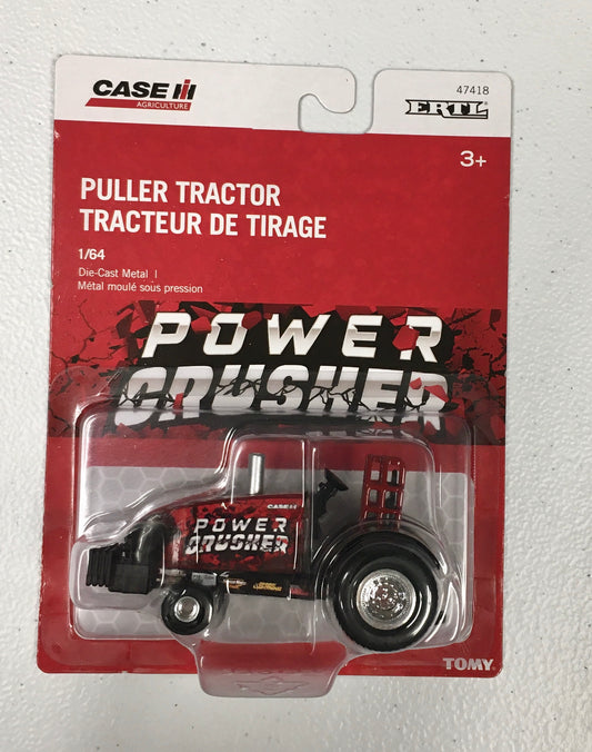 Ertl 1:64 die cast Case IH Toy Tractor Puller "Power Crusher"