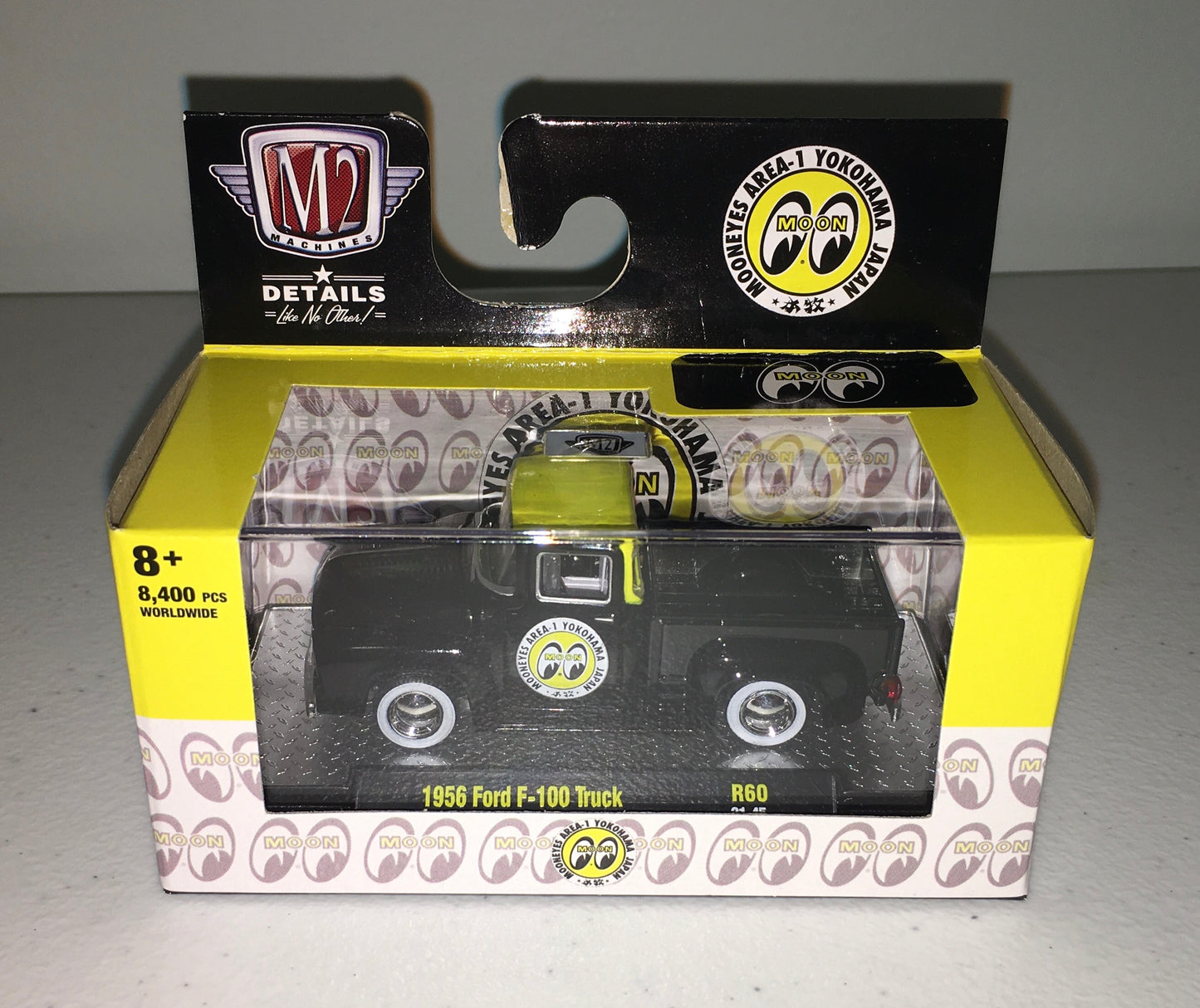 M2 Machines 1:64 die cast 1956 Ford F100 Pickup Truck Moon Edition