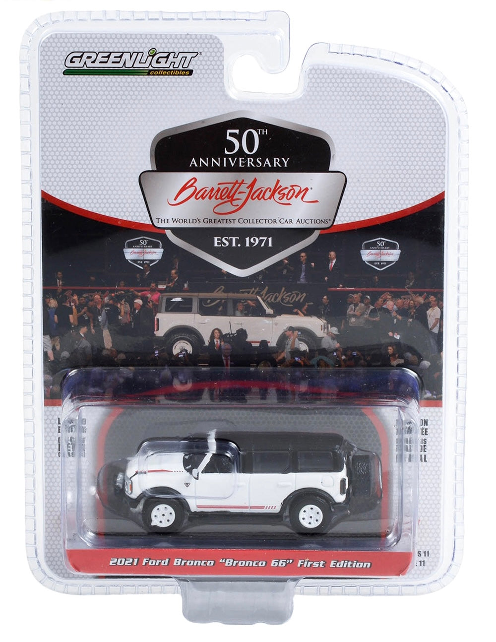 Greenlight 1:64 die cast 2021 Ford Bronco 66 CHASE