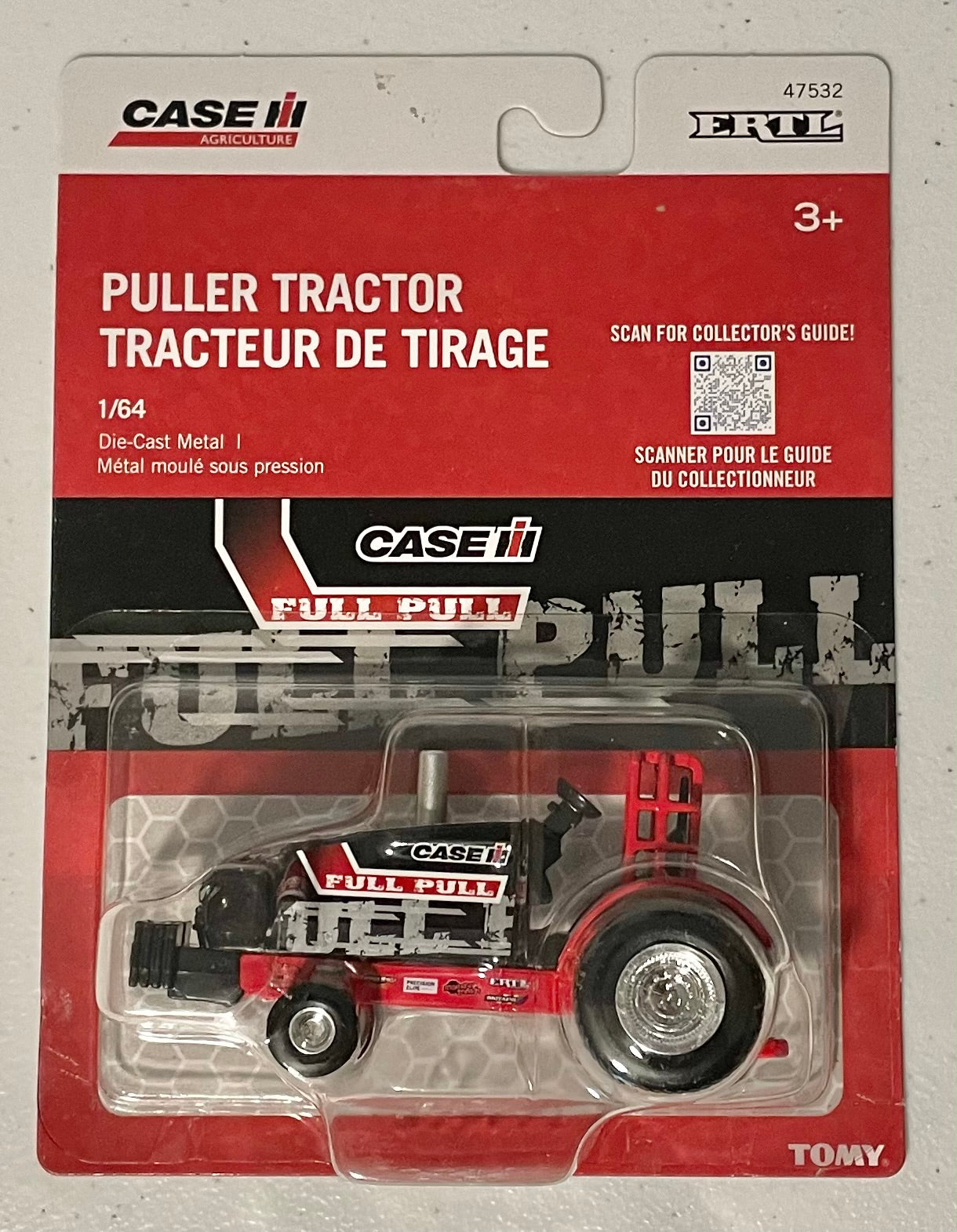 Ertl 1:64 die cast Case IH Pulling Tractor