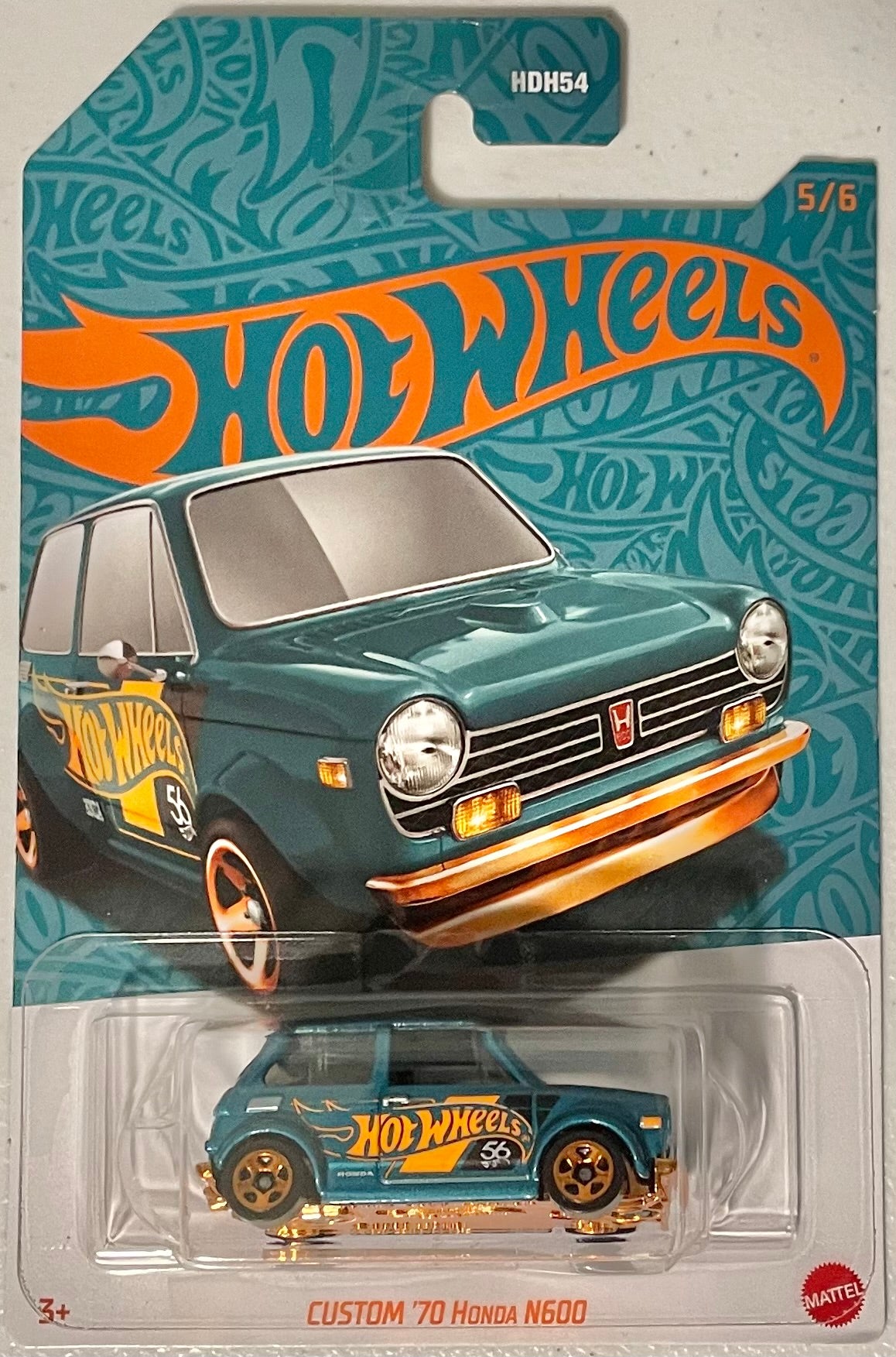 Hot Wheels 1:64 die cast Custom ‘70 Honda N600