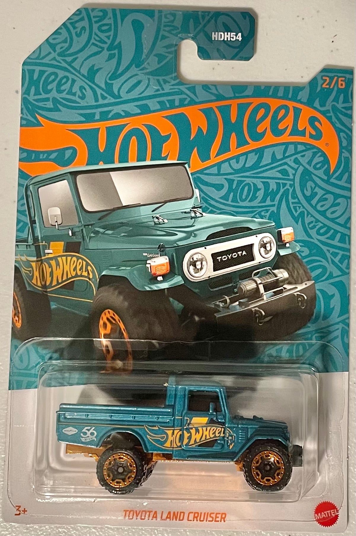 Hot Wheels 1:64 diecast Toyota Land Cruiser
