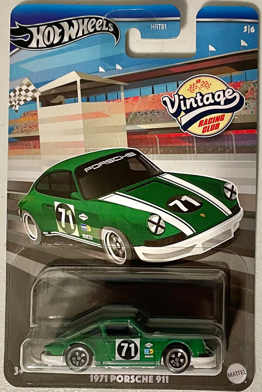Hot Wheels 1:64 die cast 1971 Porsche 911