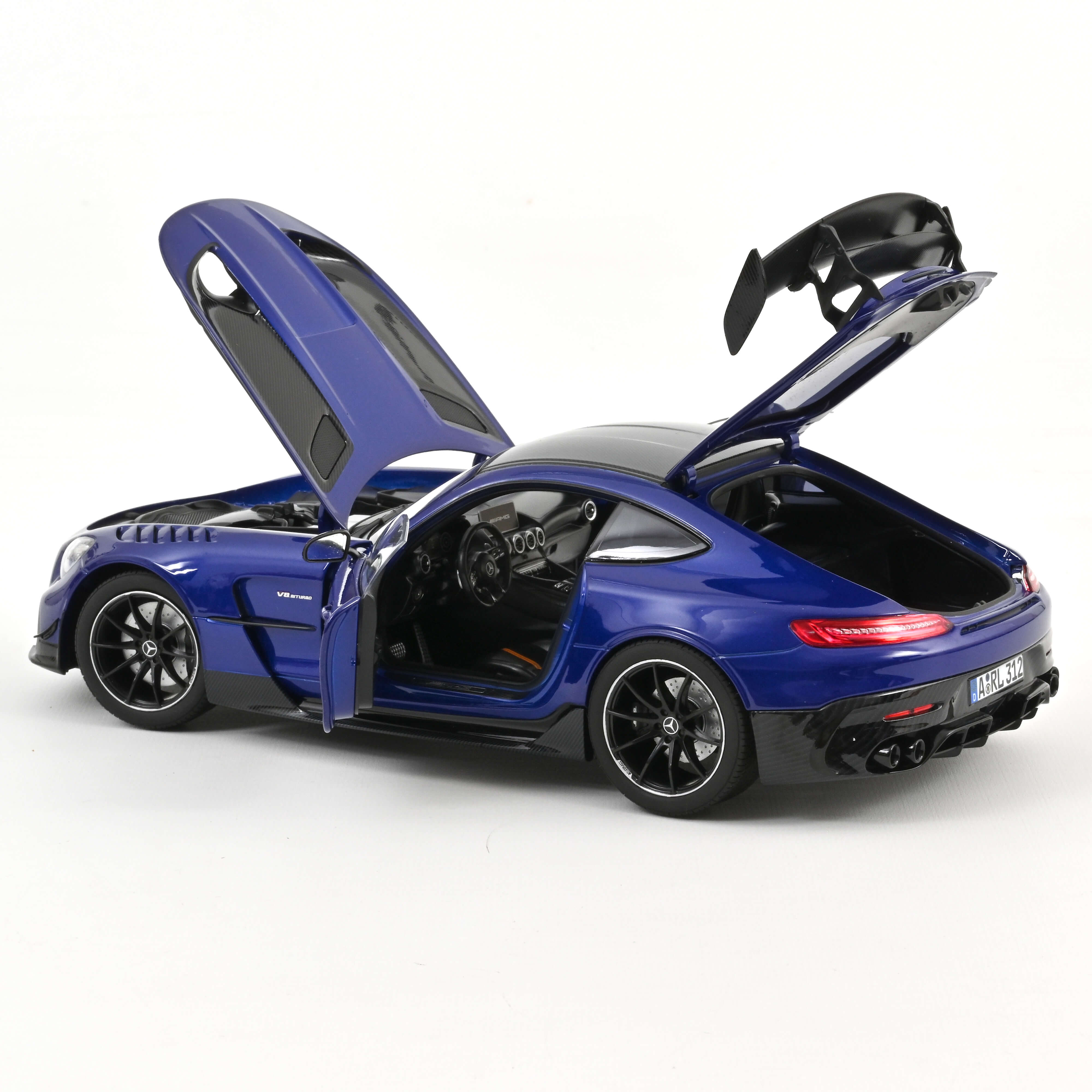 NOREV Mercedes-Benz AMG GT ダークブルー 1/18 1:18 Mercedes-AMG GT Black Series 2021 -- Blue Metallic -- Norev