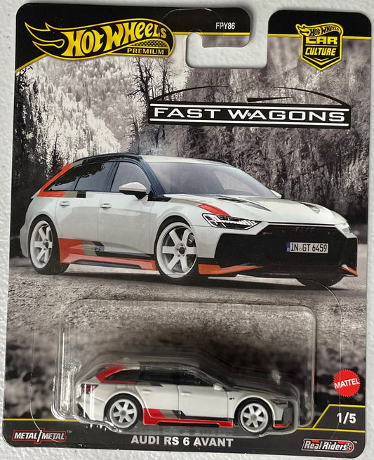 Hot Wheels 1:64 die cast Audi RS 6 Avant