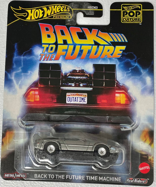 Hot Wheels 1:64 diecast Back to The Future DeLorean Time Machine