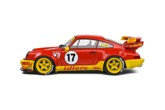 Solido 1:18 die cast 2016 Porsche RWB Body Kit Maty’s Idlers