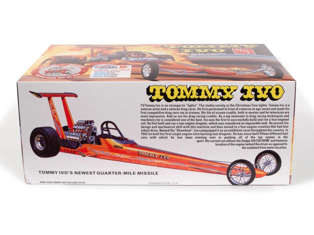 AMT 1:25 Tommy Ivo Rear Engine AA/Fueler Dragster Model Kit