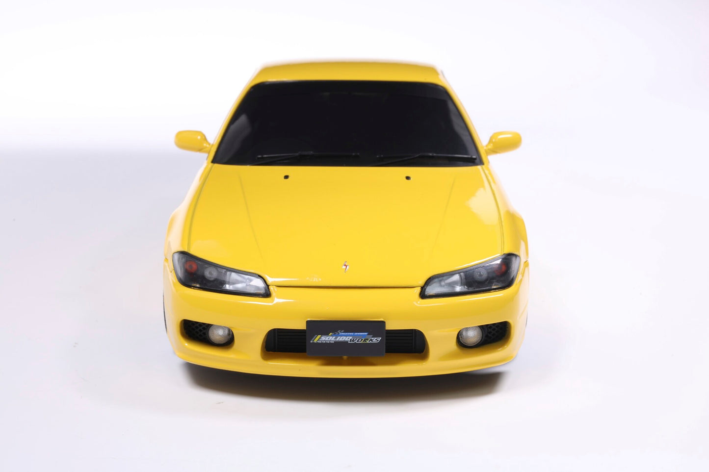 Solido 1:18 die cast 1999 Nissan Silvia S15 Spec-R Yellow
