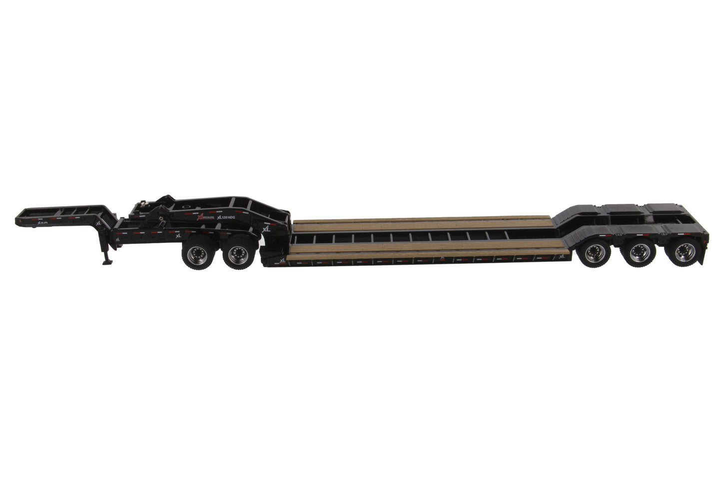 Diecast Masters 1:50 die cast XL 120 Low Profile HDG Trailer with Boosters and Jeep