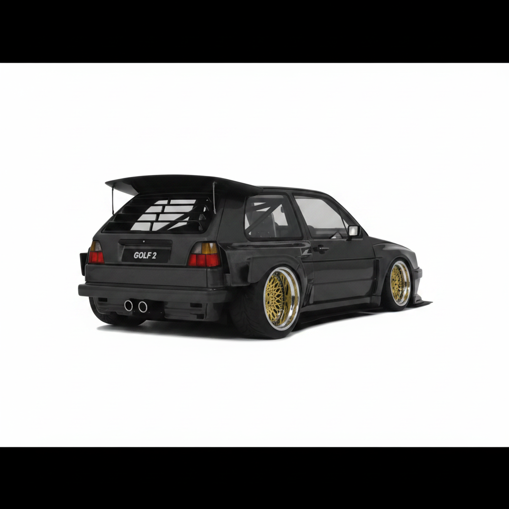 Ottomobile 1:18 Resin VW Golf ll GTi Khyzyl Saleem Grey