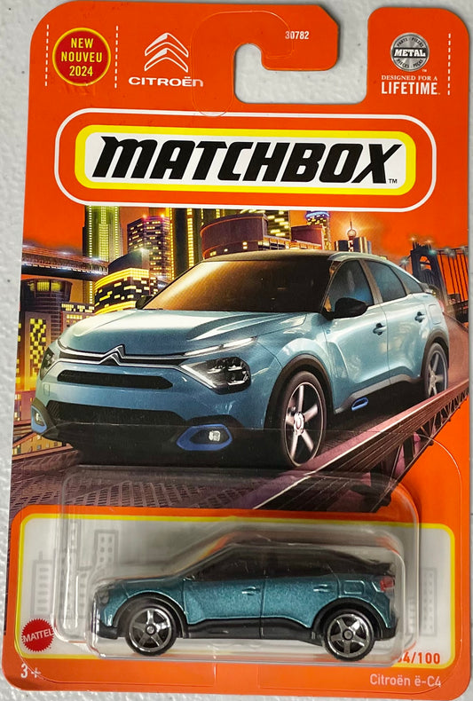 Matchbox 1:64 die cast Citroen e-C4