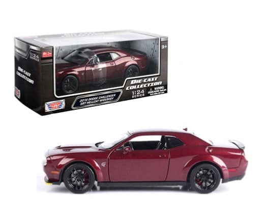 Motormax 1:24 die cast 2018 Dodge Challenger SRT Hellcat Widebody