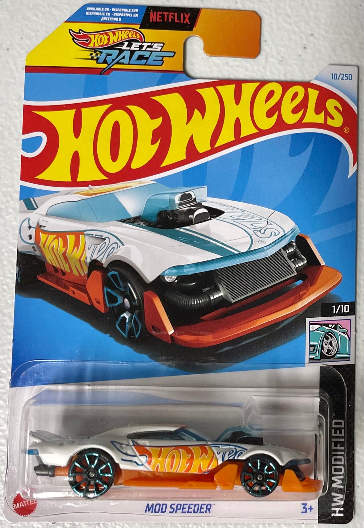 Hot Wheels 1:64 die cast Mod Speeder