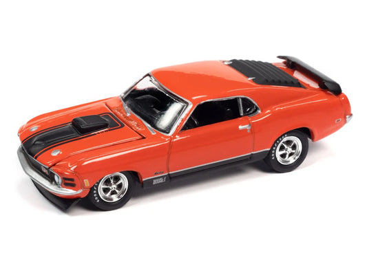 Johnny Lightning 1:64 die cast 1970 Ford Mustang Mach 1