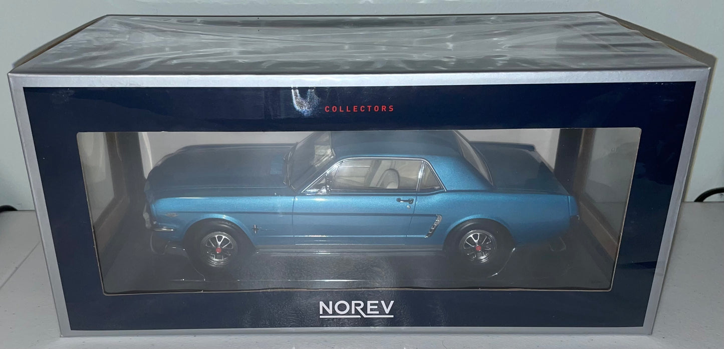 Norev 1:18 die cast 1965 Ford Mustang Hardtop