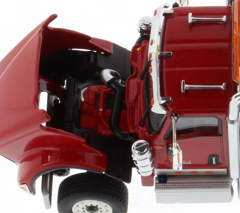 Diecast Masters 1:50 die cast International HX520 Tandem Axle Semi Red