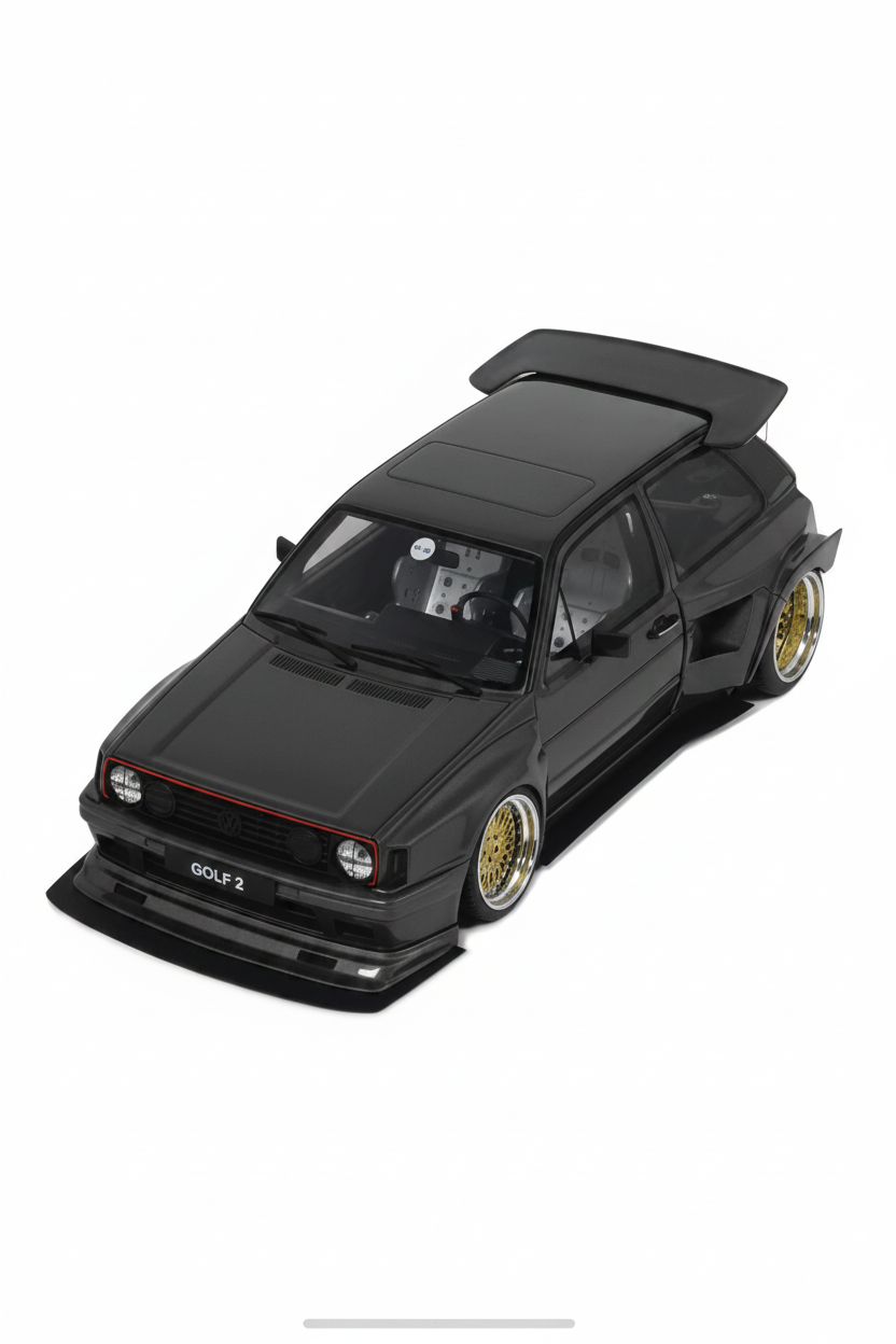 Ottomobile 1:18 Resin VW Golf ll GTi Khyzyl Saleem Grey