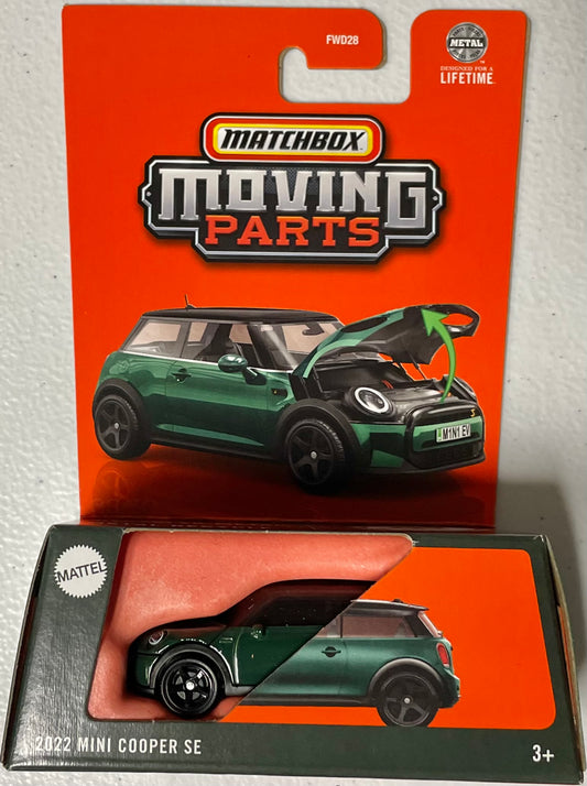 Matchbox 1:64 die cast 2022 Mini Cooper SE