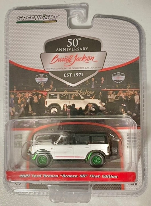 Greenlight 1:64 die cast 2021 Ford Bronco 66 CHASE