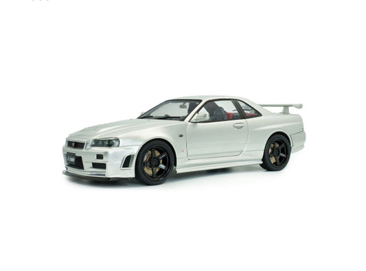 Solido 1:18 die cast 1999 Nissan Skyline GT-R Silver
