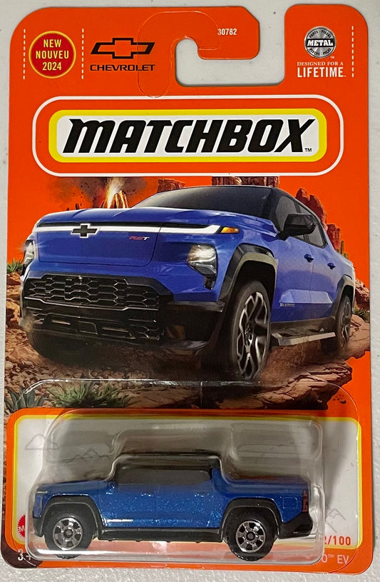 Matchbox 1:64 die cast 2024 Chevy Silverado EV