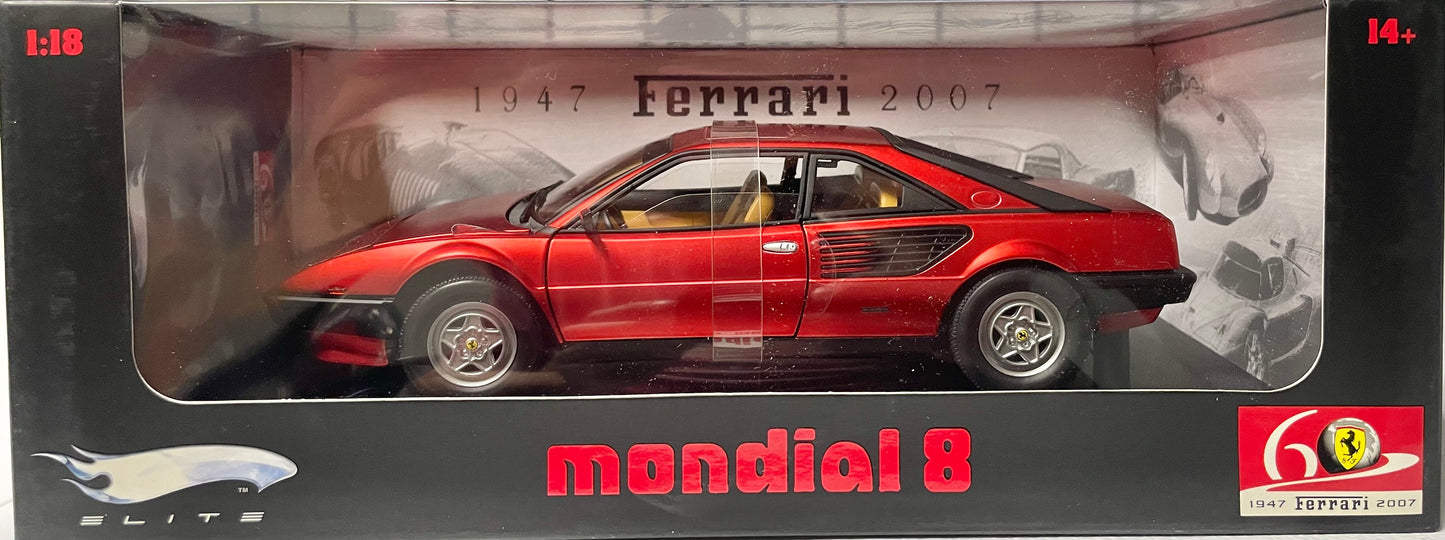 Hot Wheels 1:18 Elite die cast Ferrari Mondial 8