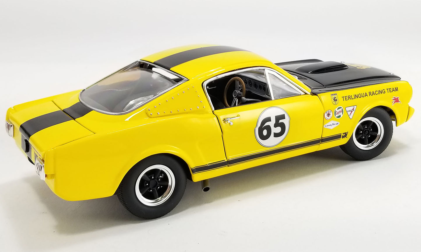 Acme 1:18 die cast 1965 Shelby GT350R #65 Terlingua Racing Team
