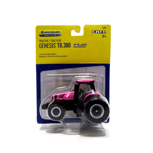 Ertl 1:64 die cast New Holland Genesis T8.380 Pink Tractor