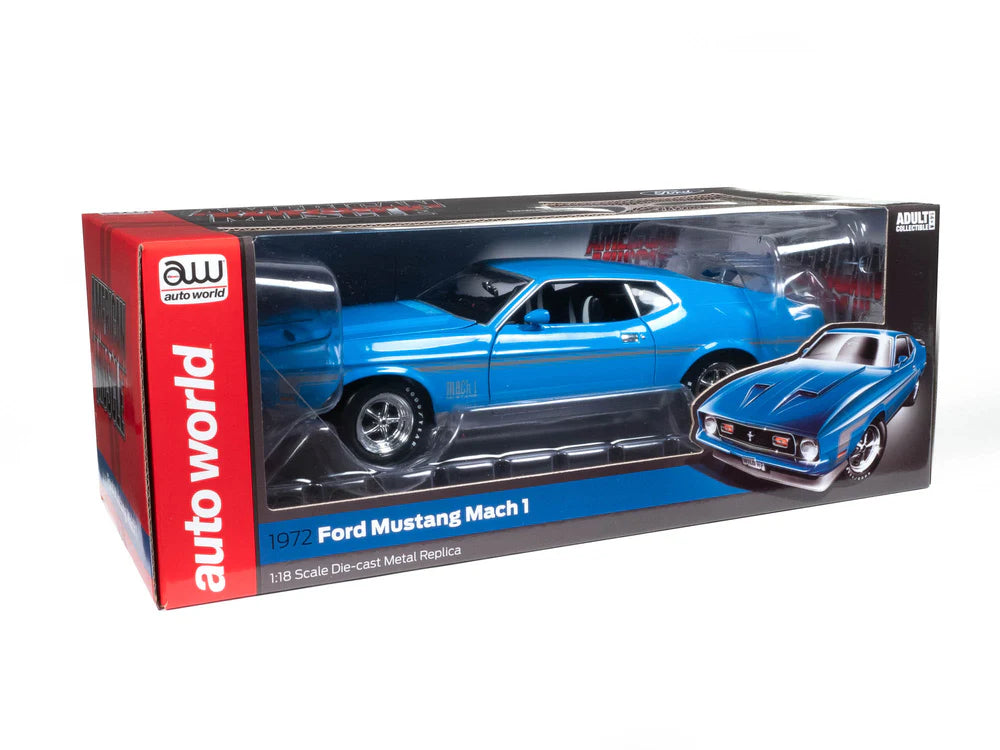 American Muscle 1:18 die cast 1972 Ford Mustang Mach 1