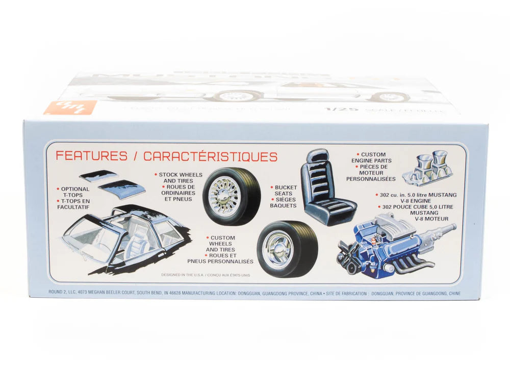 AMT 1:25 Scale 1988 Ford Mustang GT Model Kit